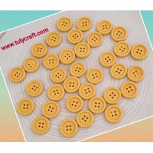 AHŞAP DÜĞME (2cm / sarı / 35 adet)
